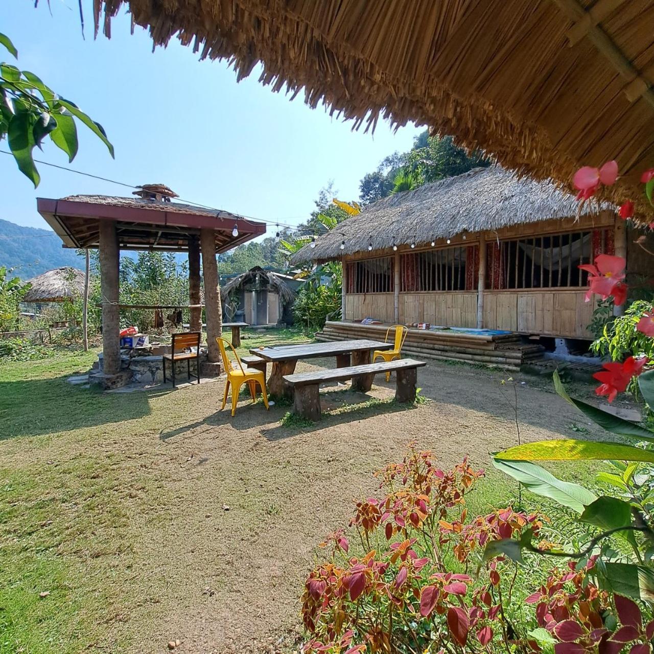 Homestay Field - Bungalow, Ha Giang Loop Tour, Motorbikes Rental Ngoại thất bức ảnh