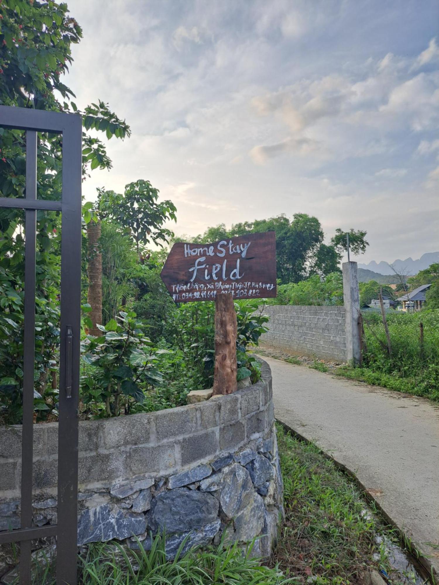 Homestay Field - Bungalow, Ha Giang Loop Tour, Motorbikes Rental Ngoại thất bức ảnh